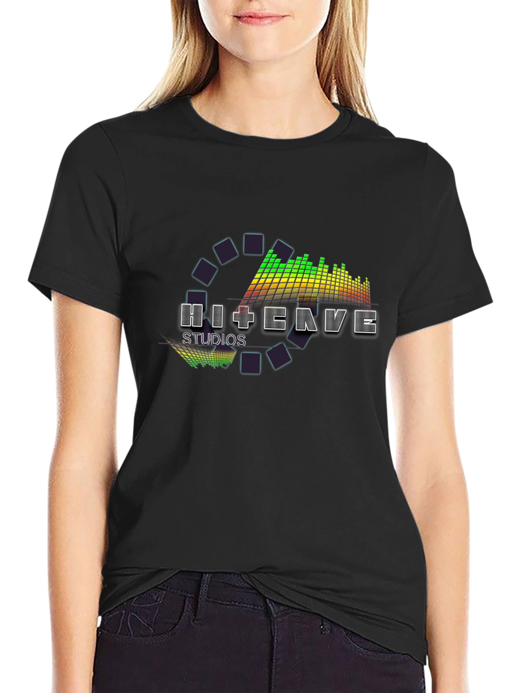 Hi+Eave Studios Black Graphic T-Shirt
