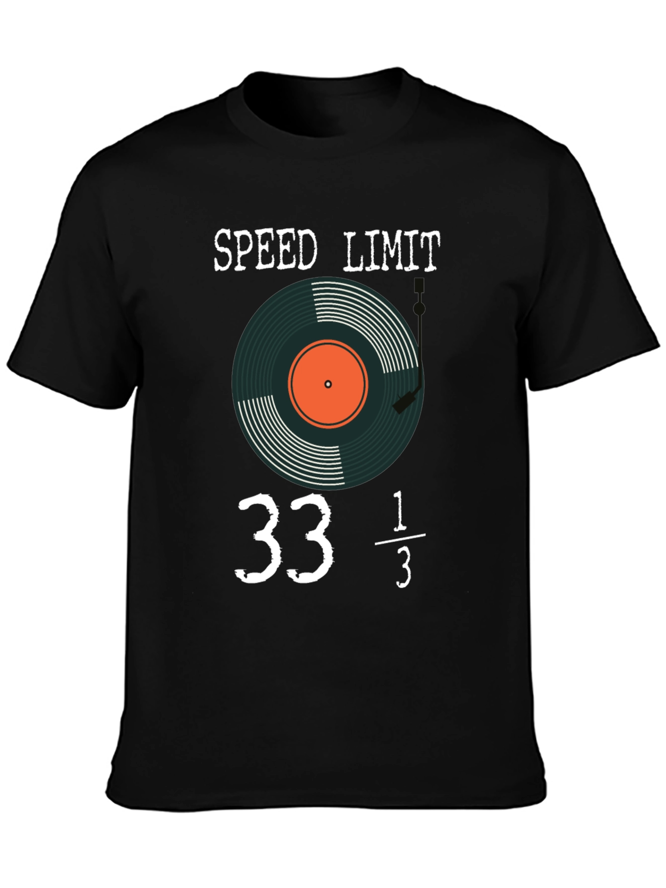 Speed Limit 33 1/3 RPM Record T-Shirt