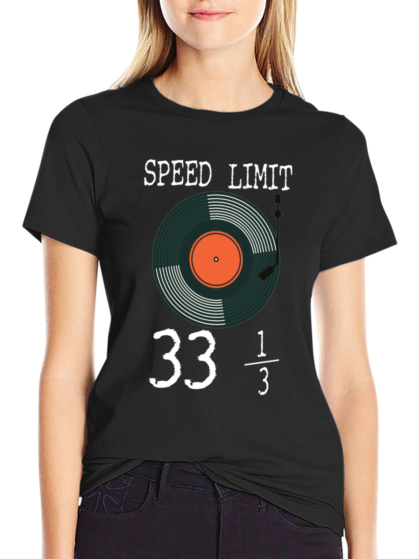 Speed Limit 33 1/3 RPM Record T-Shirt