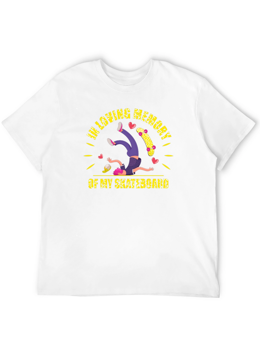 In Loving Memory of My Skateboard Graphic Tee