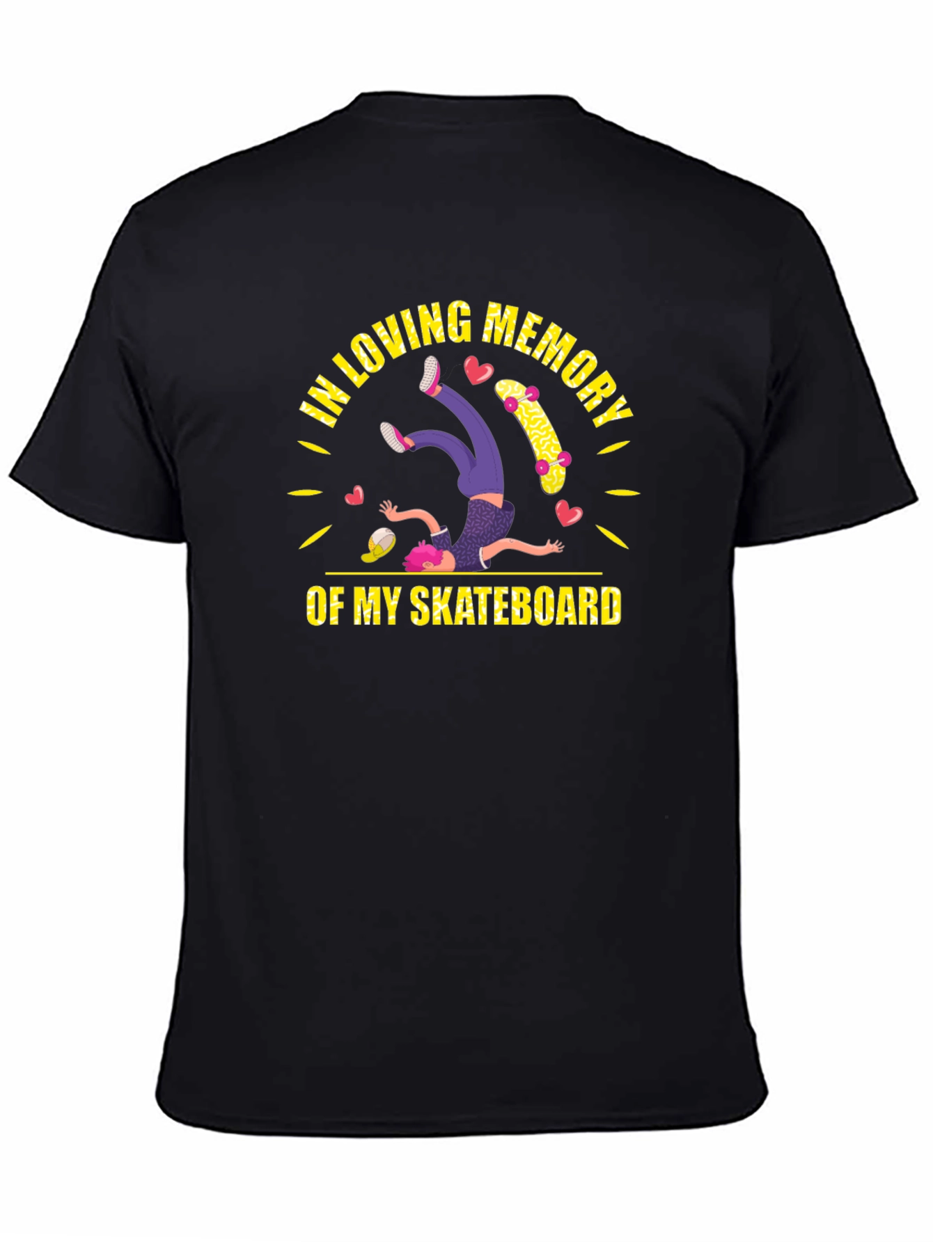 In Loving Memory of My Skateboard Graphic Tee