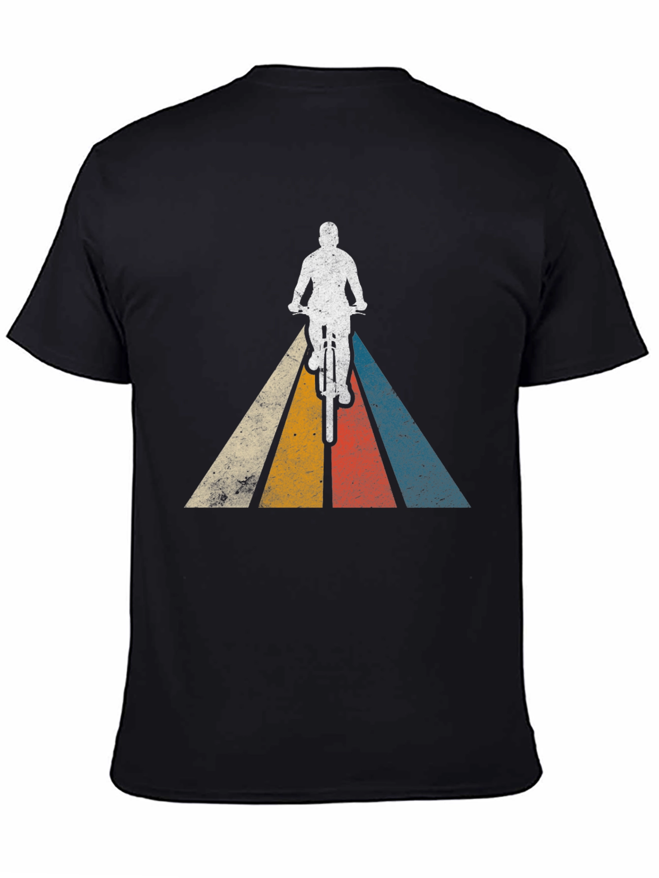 Retro Biker T-Shirt - Vintage Style Cycling Tee