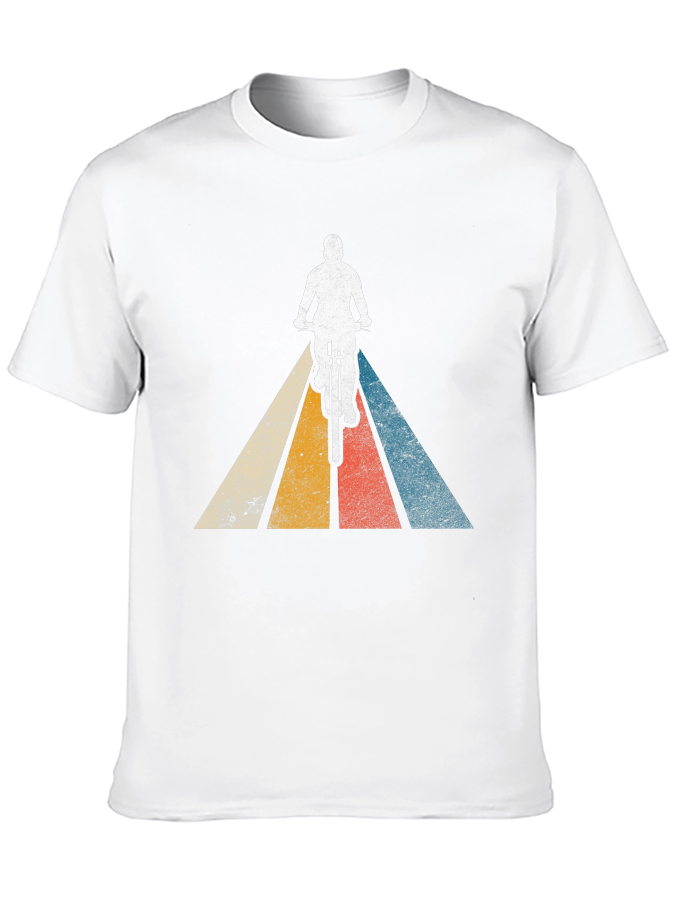 Retro Biker T-Shirt - Vintage Style Cycling Tee
