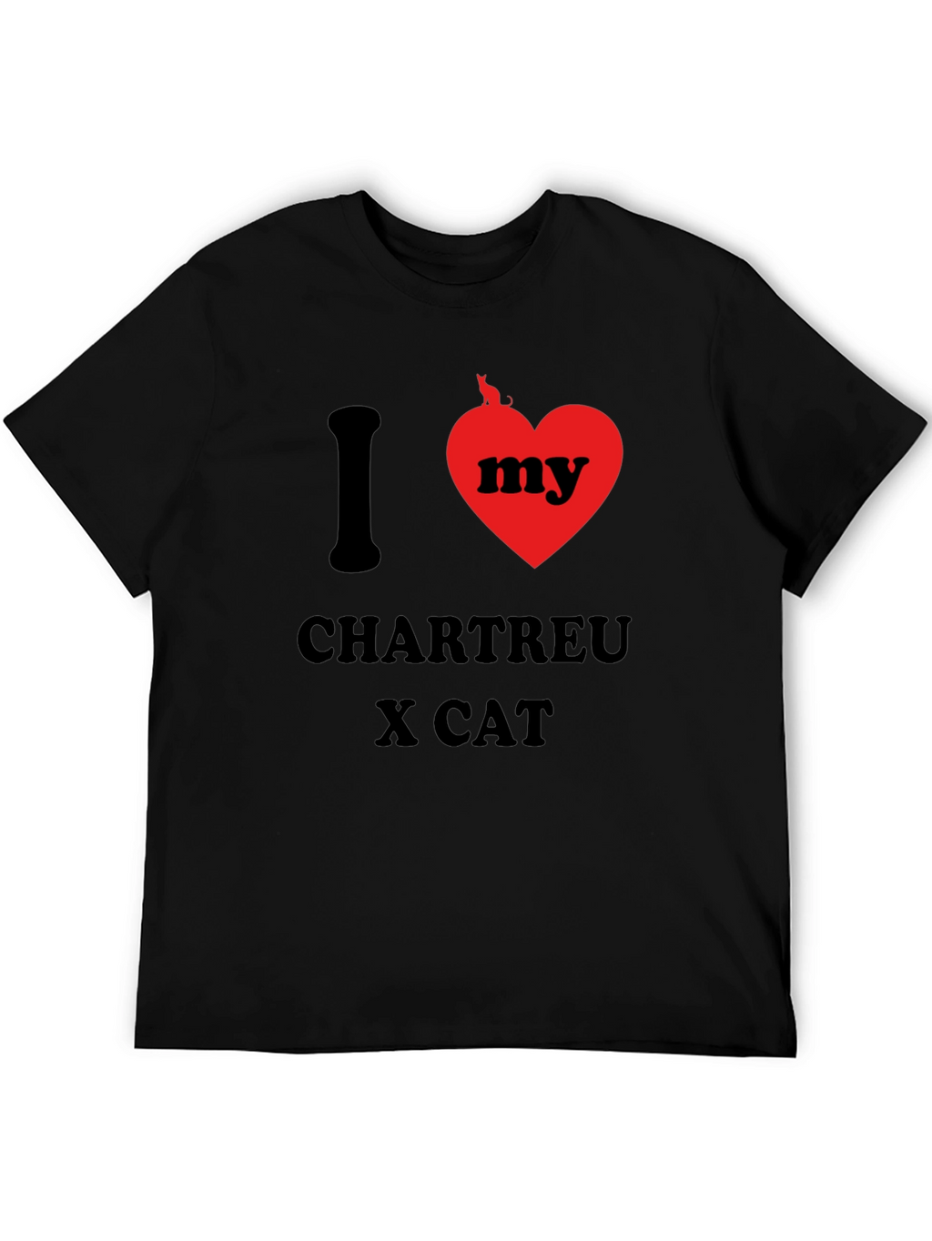 I Heart My Chartreux Cat T-Shirt