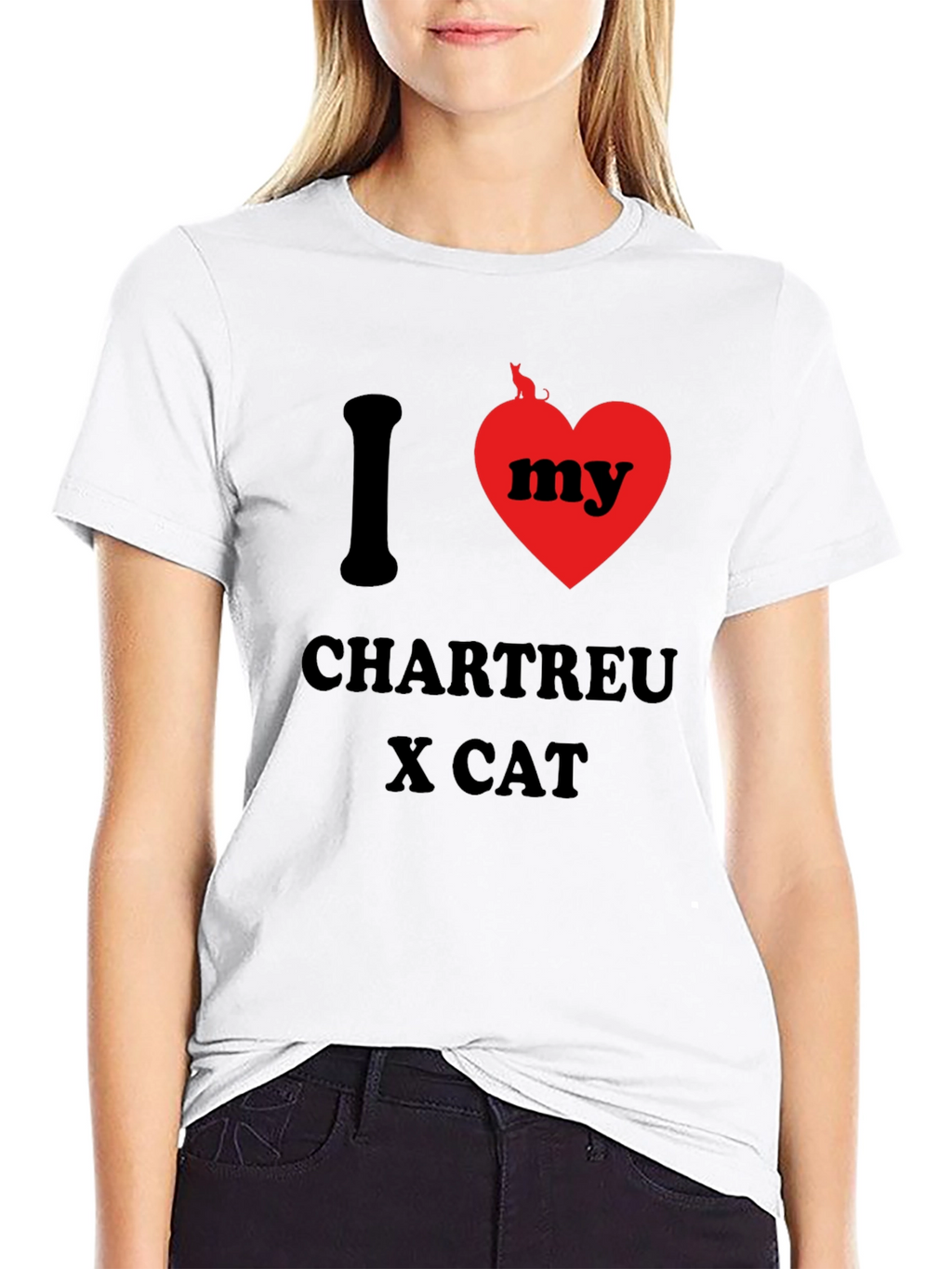 I Heart My Chartreux Cat T-Shirt