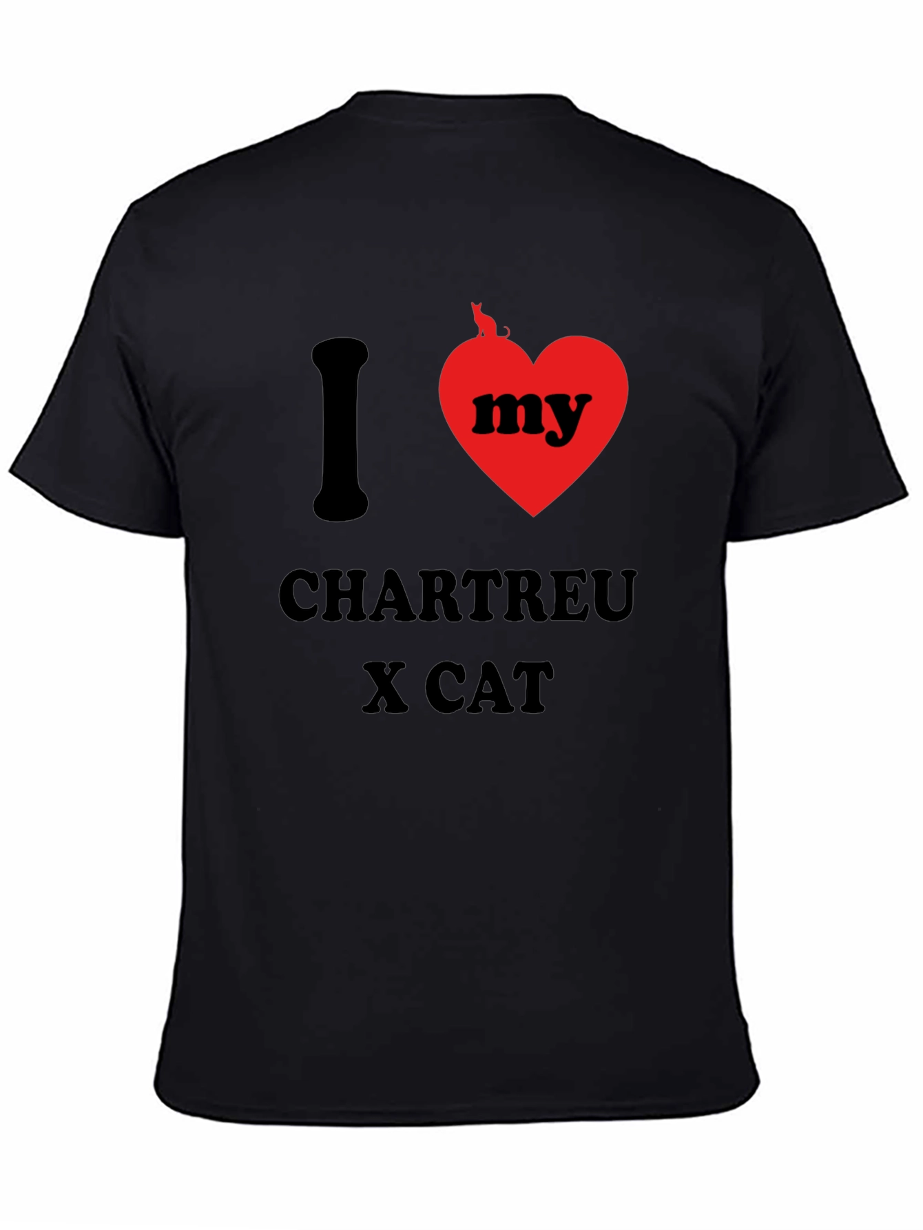 I Heart My Chartreux Cat T-Shirt