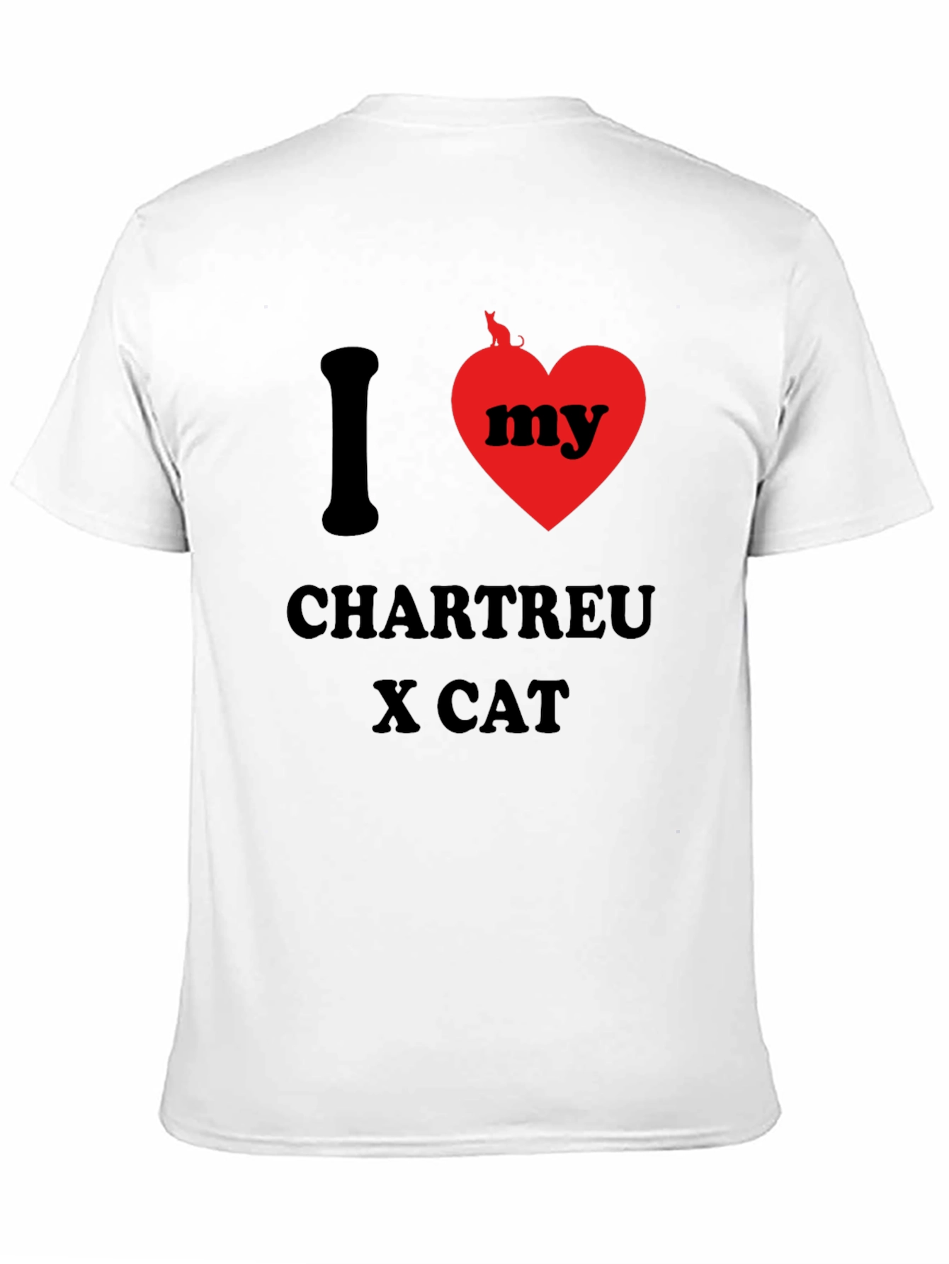 I Heart My Chartreux Cat T-Shirt