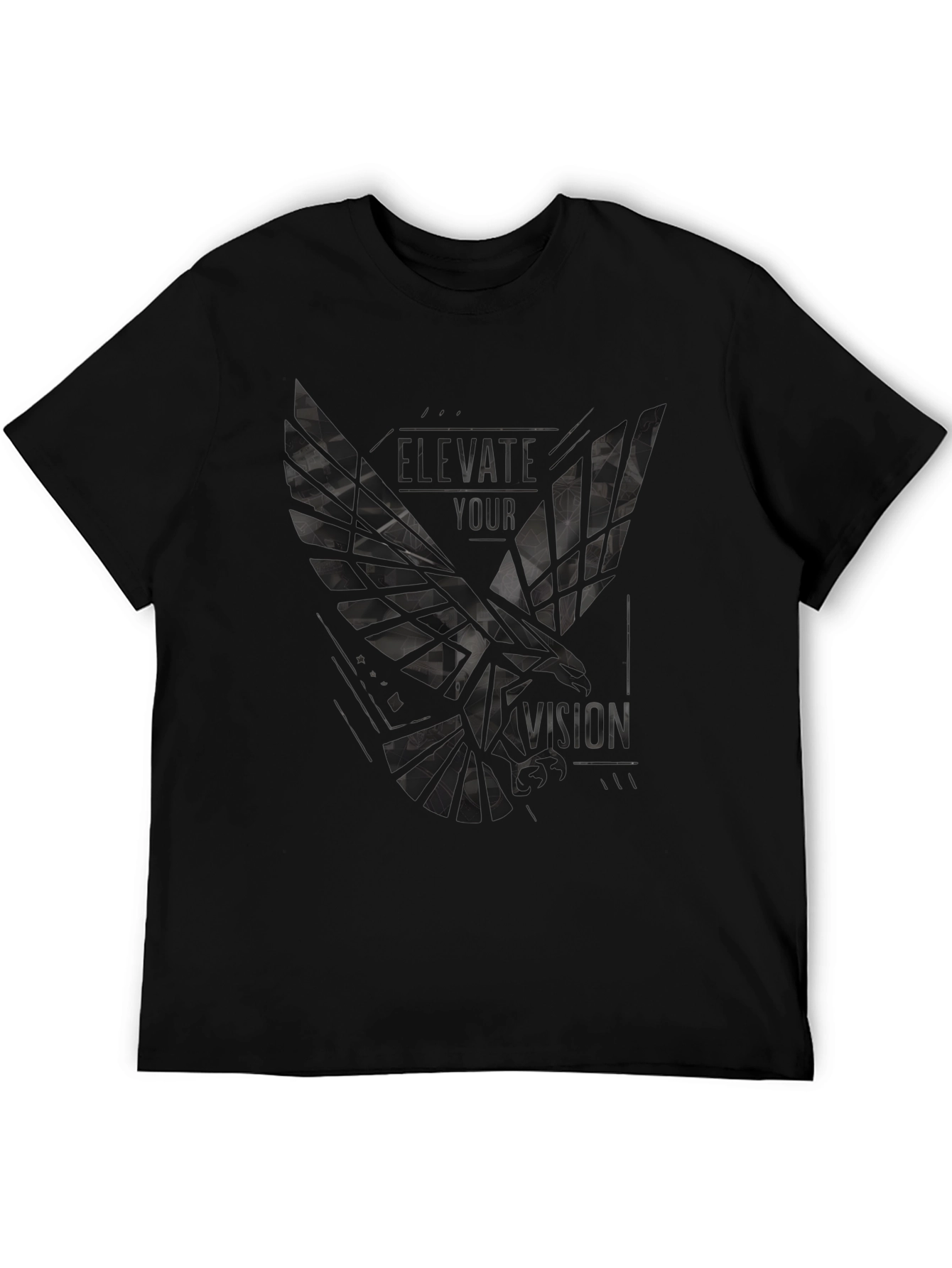 Elevate Your Vision Graphic Tee - Black