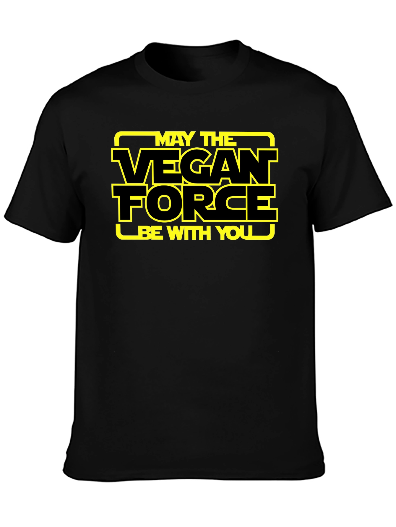 Vegan Force T-Shirt - May the Vegan Force Be With You