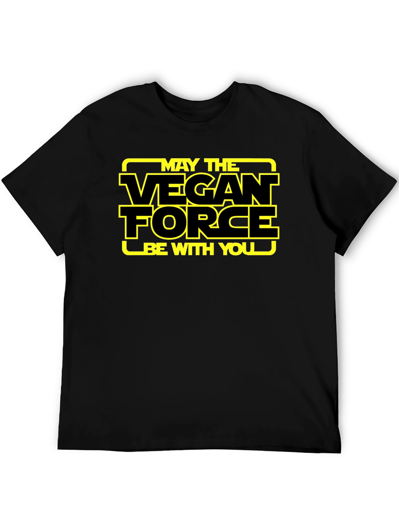 Vegan Force T-Shirt - May the Vegan Force Be With You