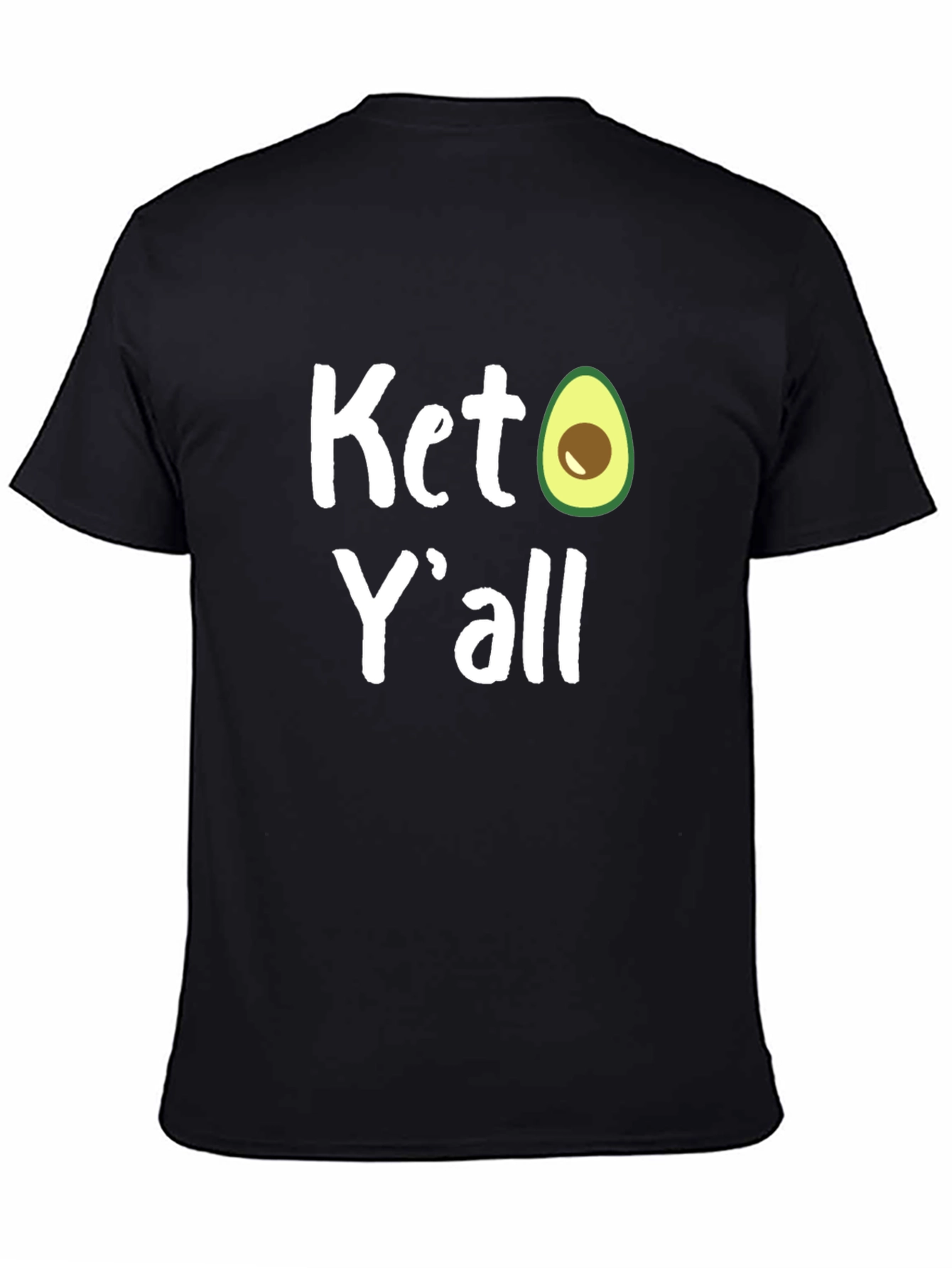 Keto Yall Avocado Graphic T-Shirt