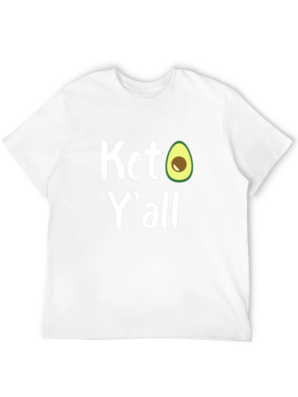 Keto Yall Avocado Graphic T-Shirt