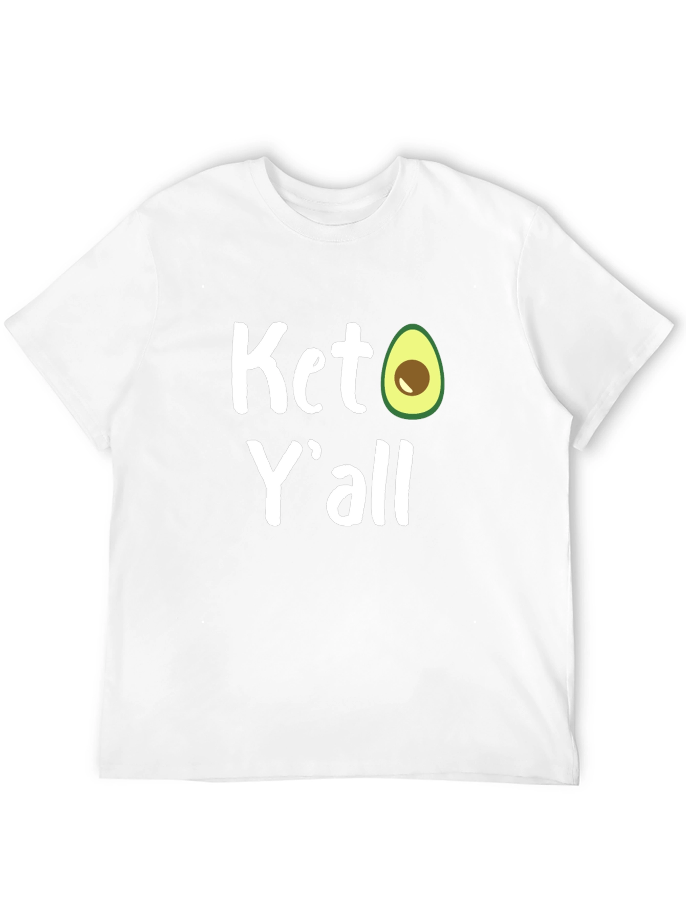 Keto Yall Avocado Graphic T-Shirt