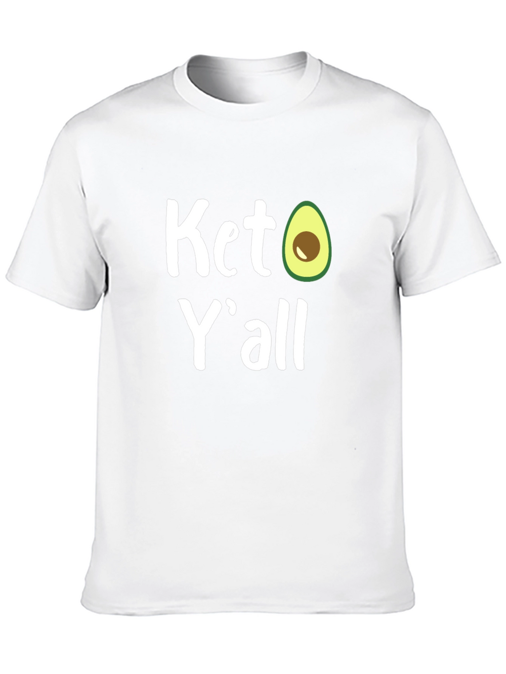 Keto Yall Avocado Graphic T-Shirt