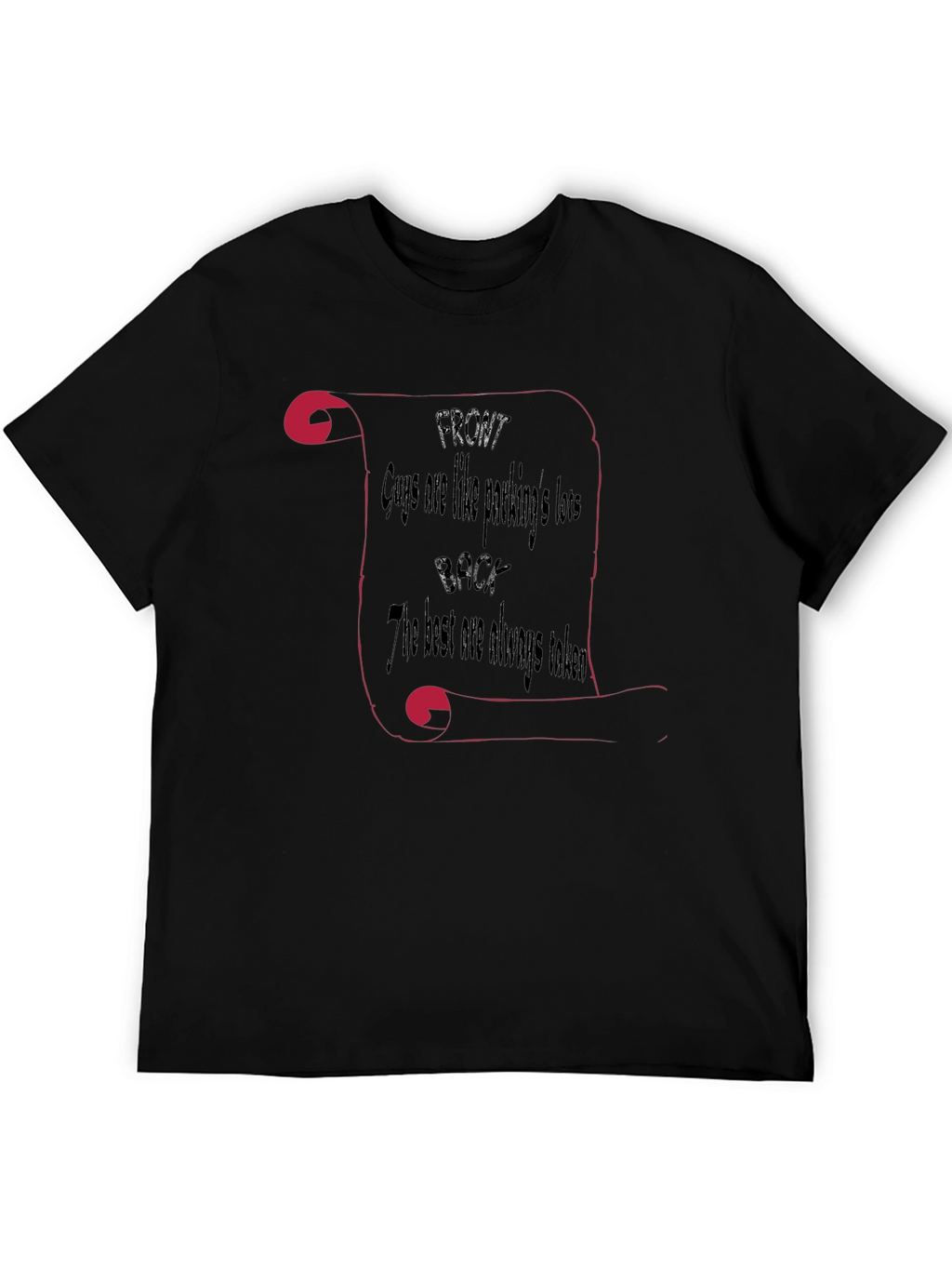 Humorous Parking Lots Graphic Tee