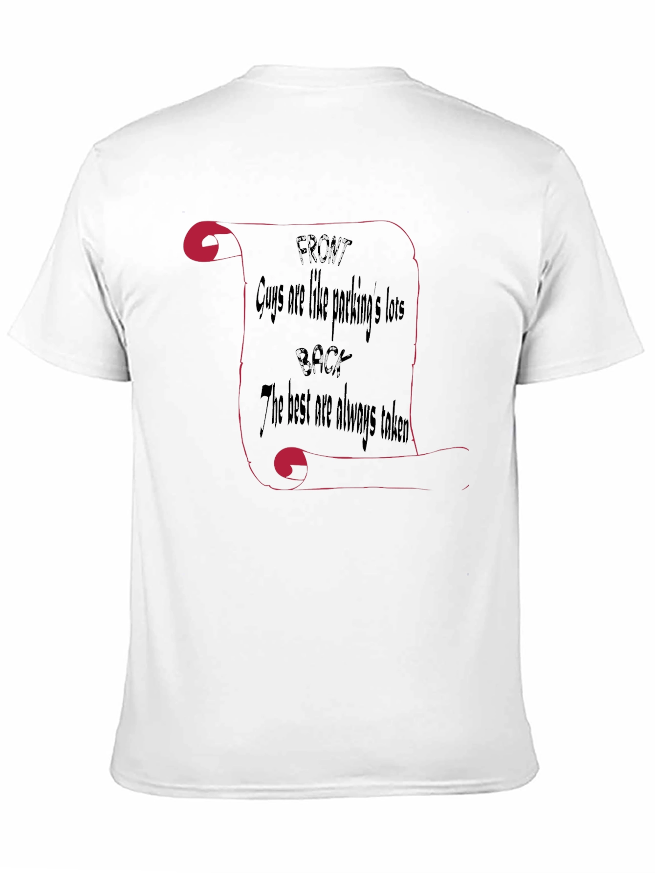 Humorous Parking Lots Graphic Tee