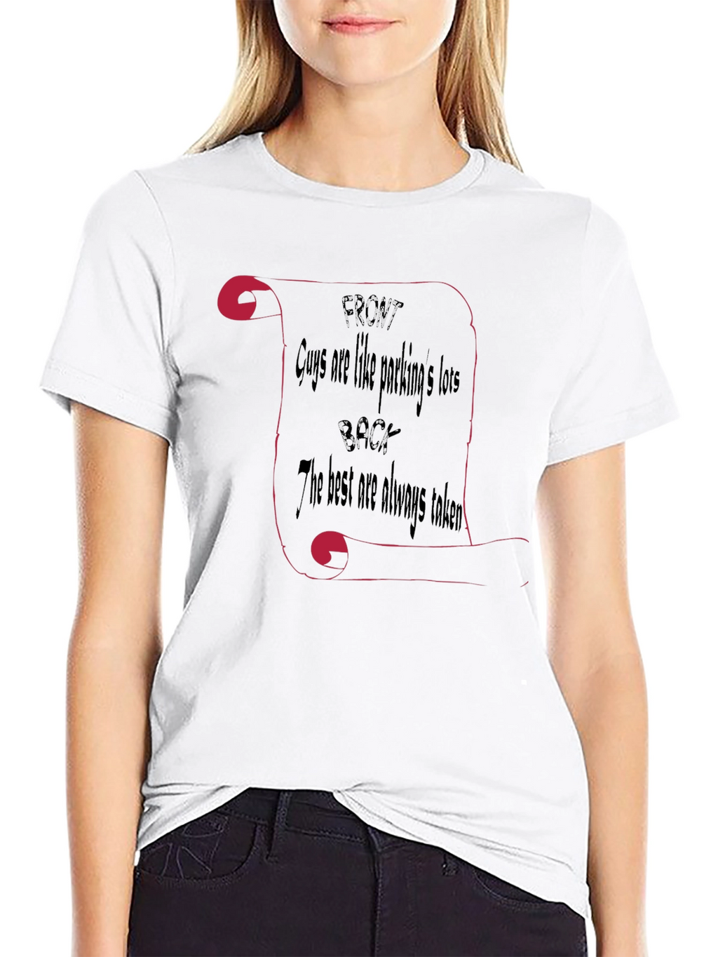 Humorous Parking Lots Graphic Tee
