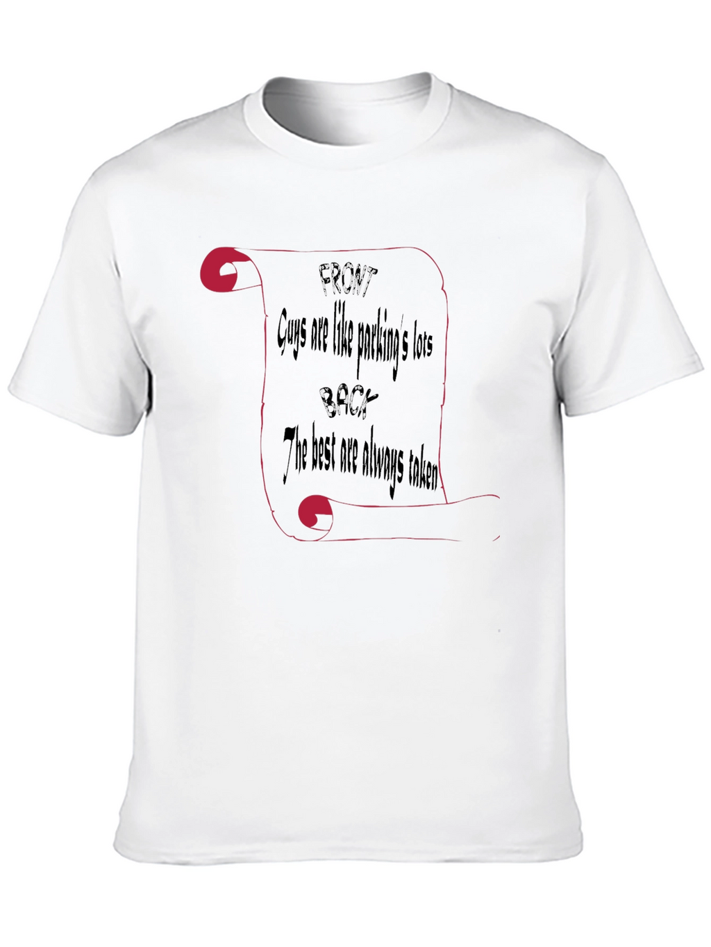 Humorous Parking Lots Graphic Tee