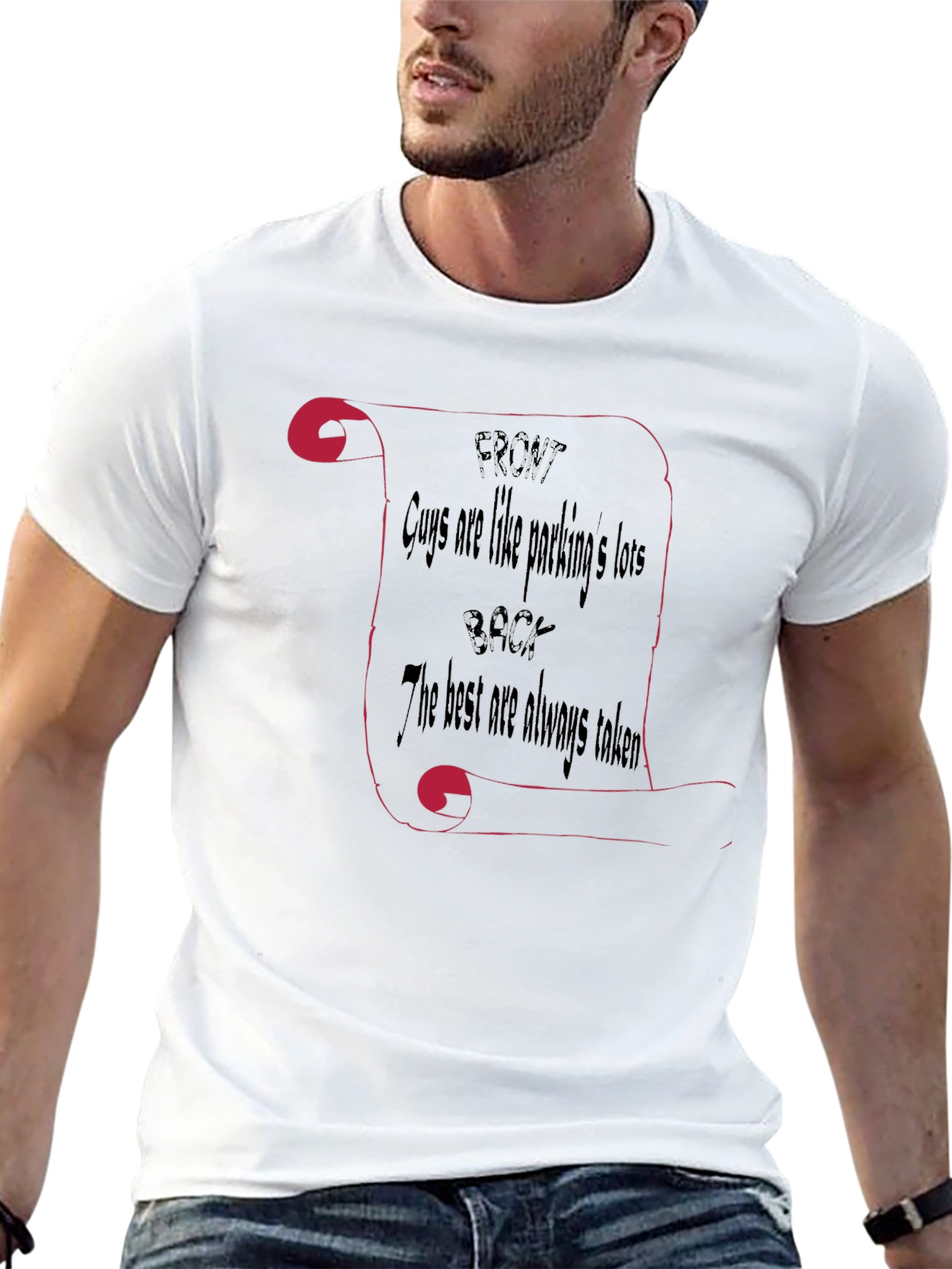 Humorous Parking Lots Graphic Tee