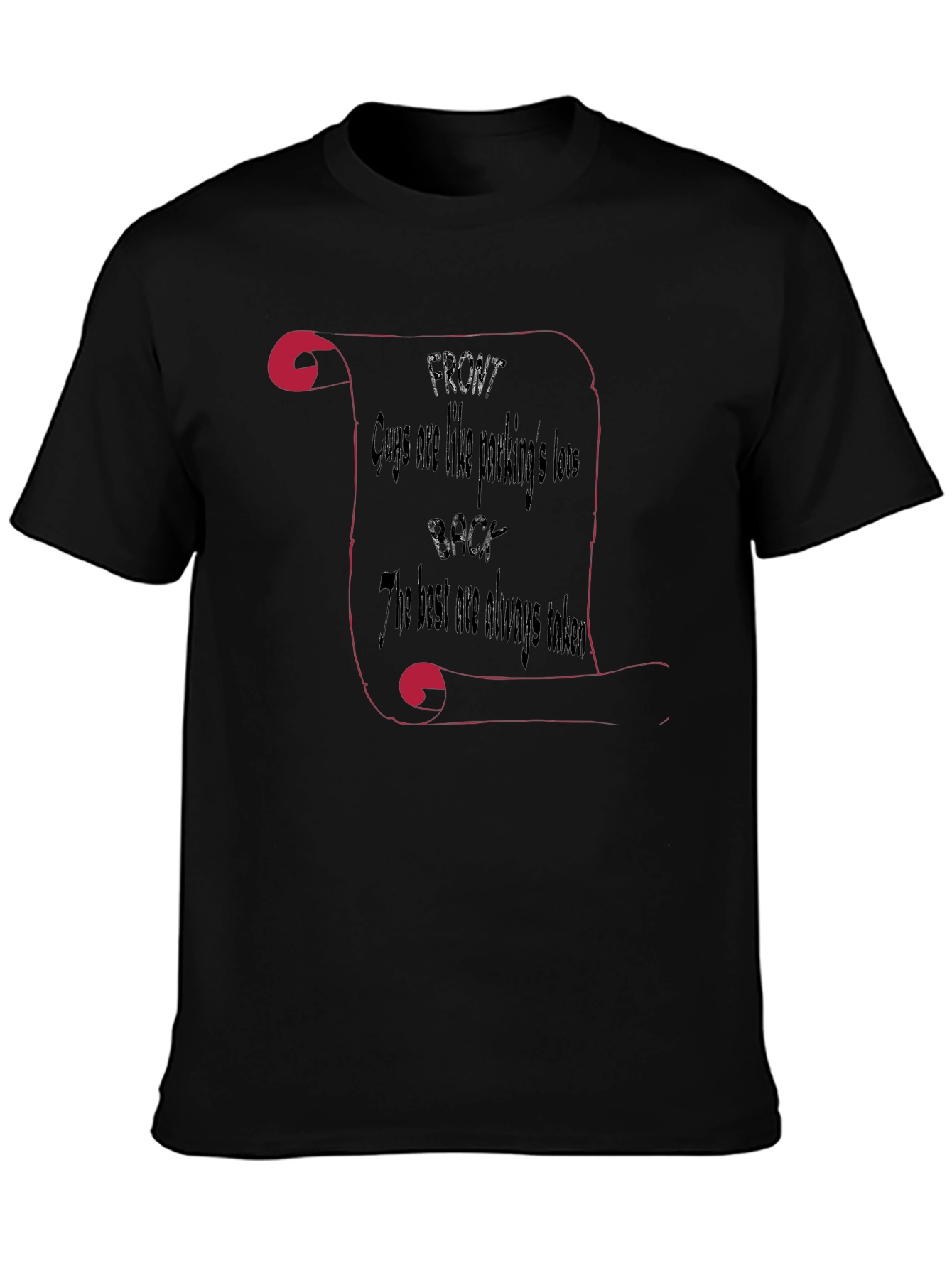 Humorous Parking Lots Graphic Tee