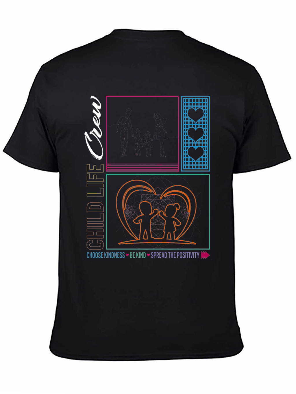 Child Life Crew Graphic Tee - Spread Positivity
