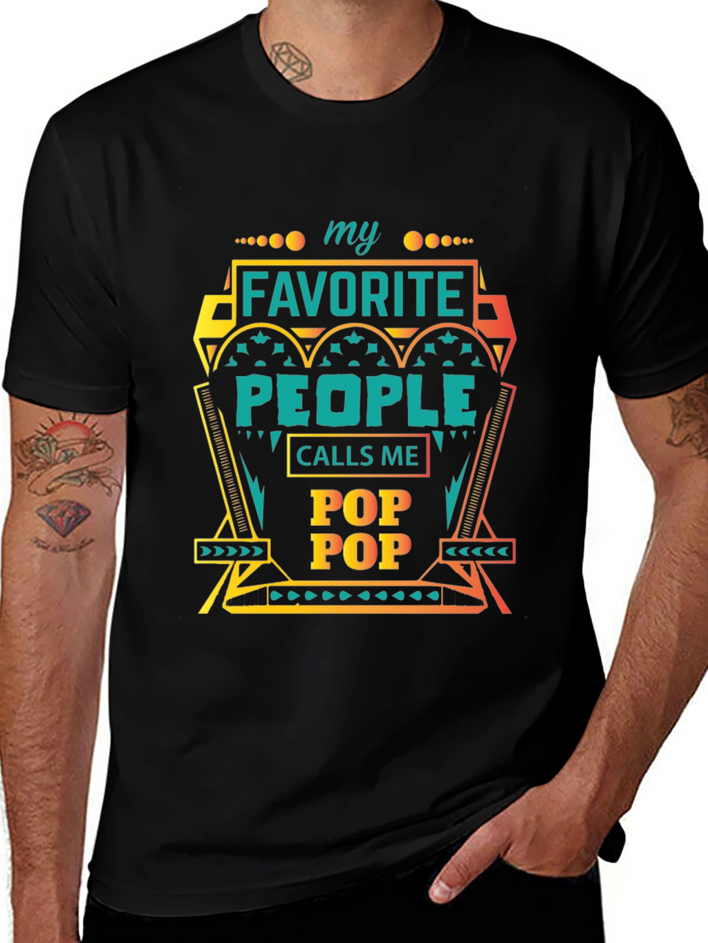 My Favorite People Call Me Pop Pop T-Shirt