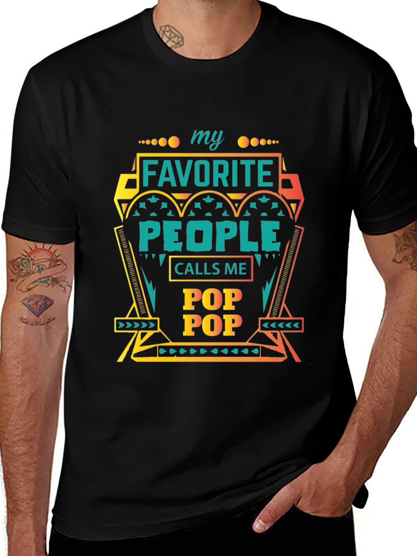 My Favorite People Call Me Pop Pop T-Shirt