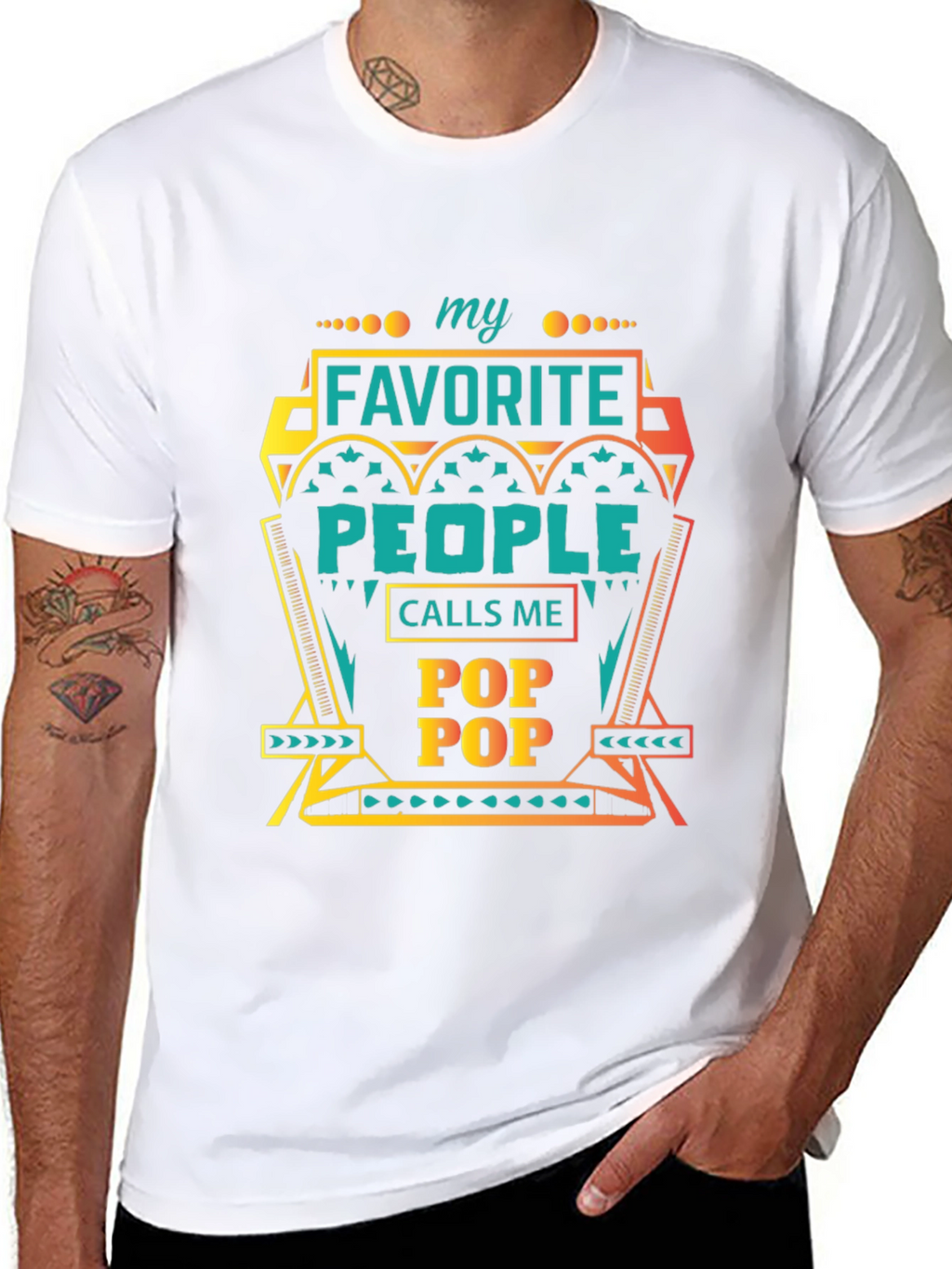 My Favorite People Call Me Pop Pop T-Shirt
