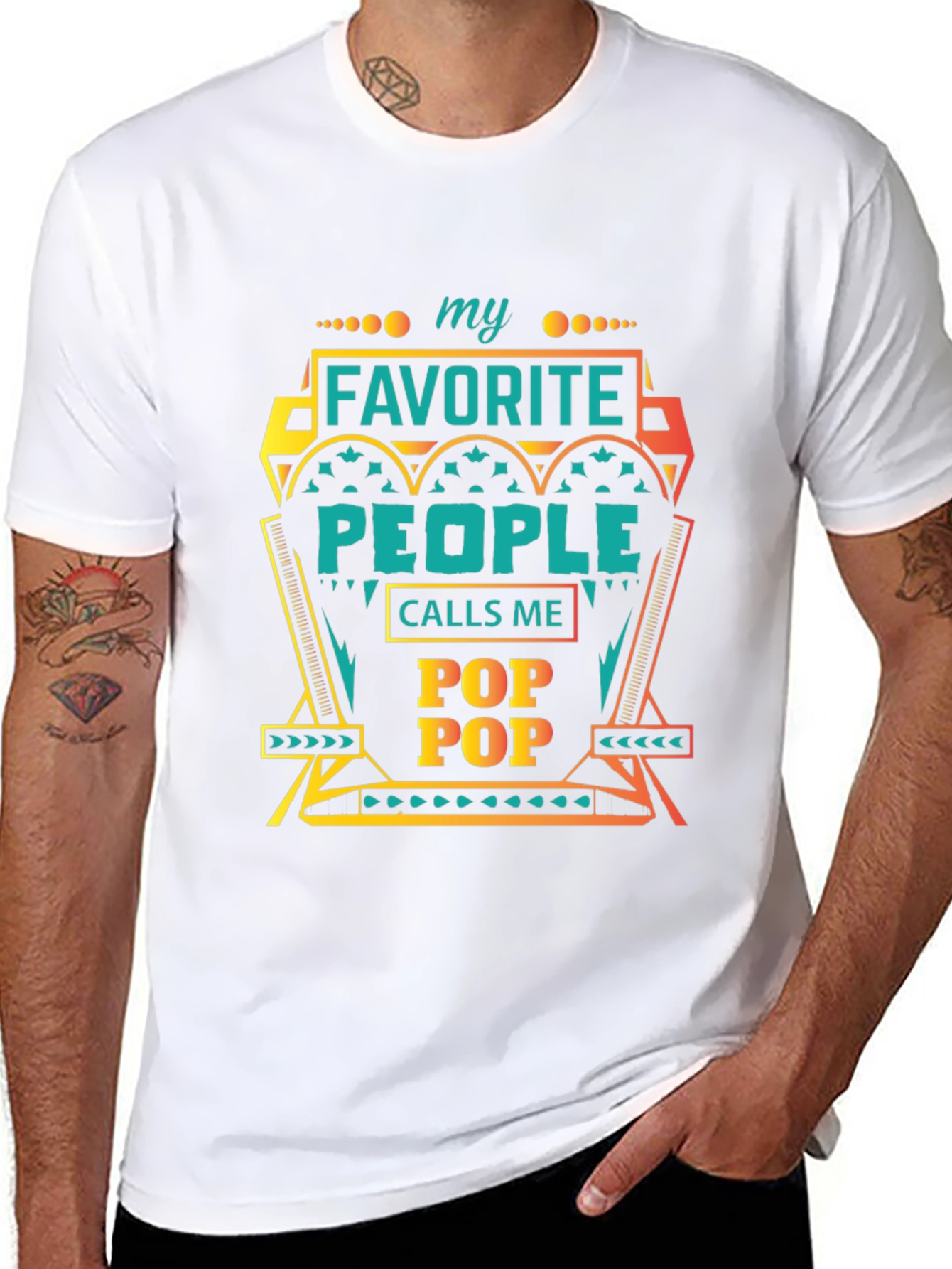 My Favorite People Call Me Pop Pop T-Shirt