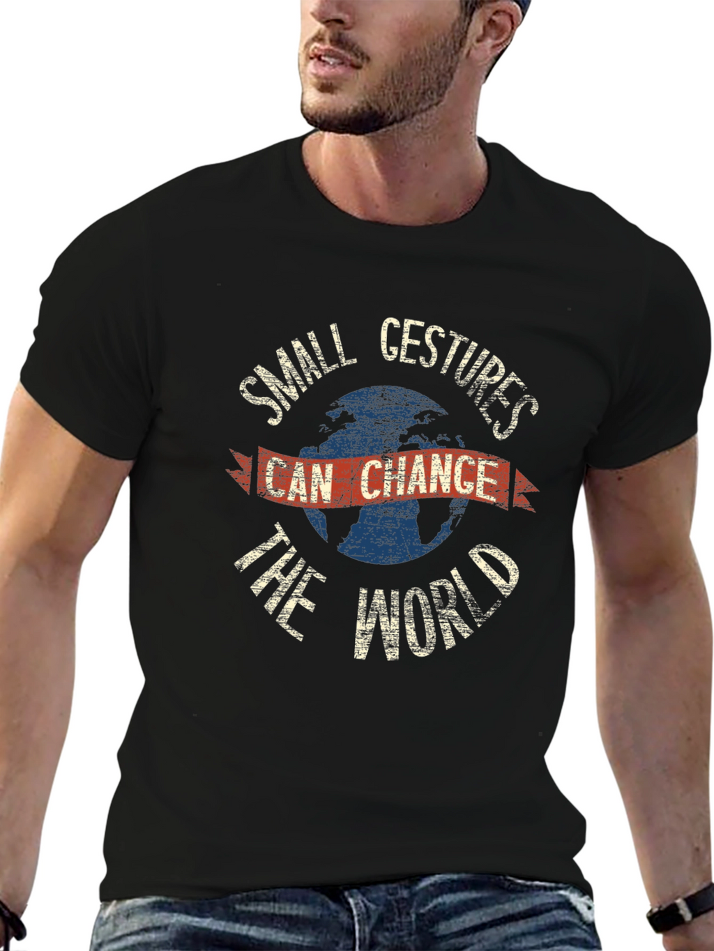 Small Gestures Can Change the World Graphic Tee