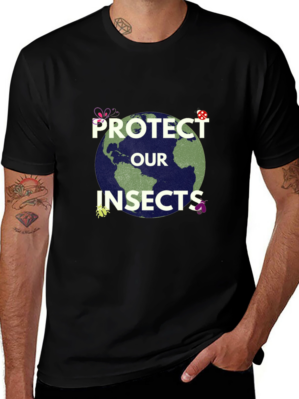 Protect Our Insects Graphic T-Shirt