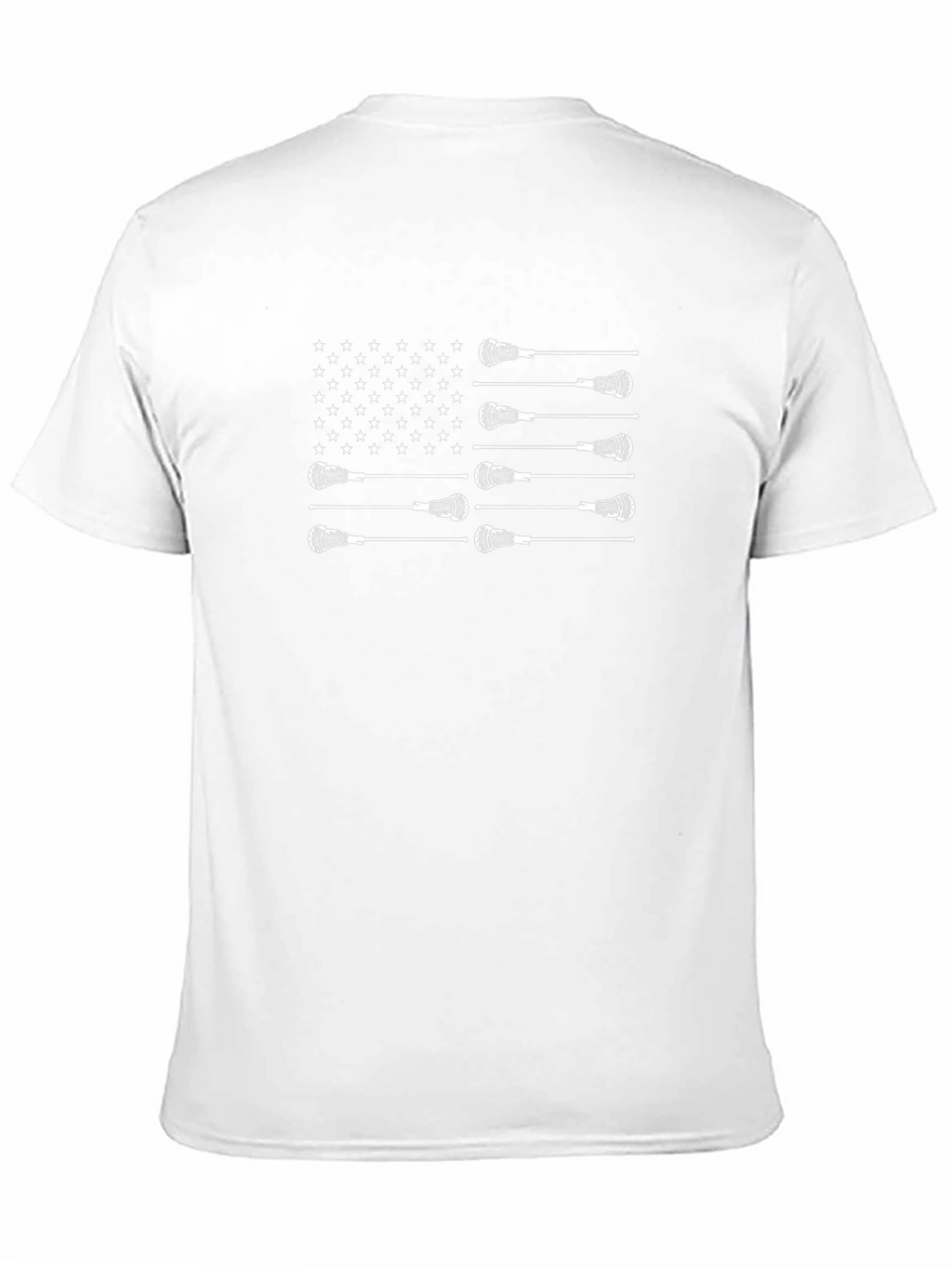 Lacrosse American Flag T-Shirt
