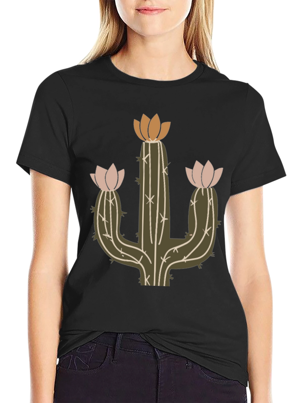 Cactus Graphic Tee - Desert Style