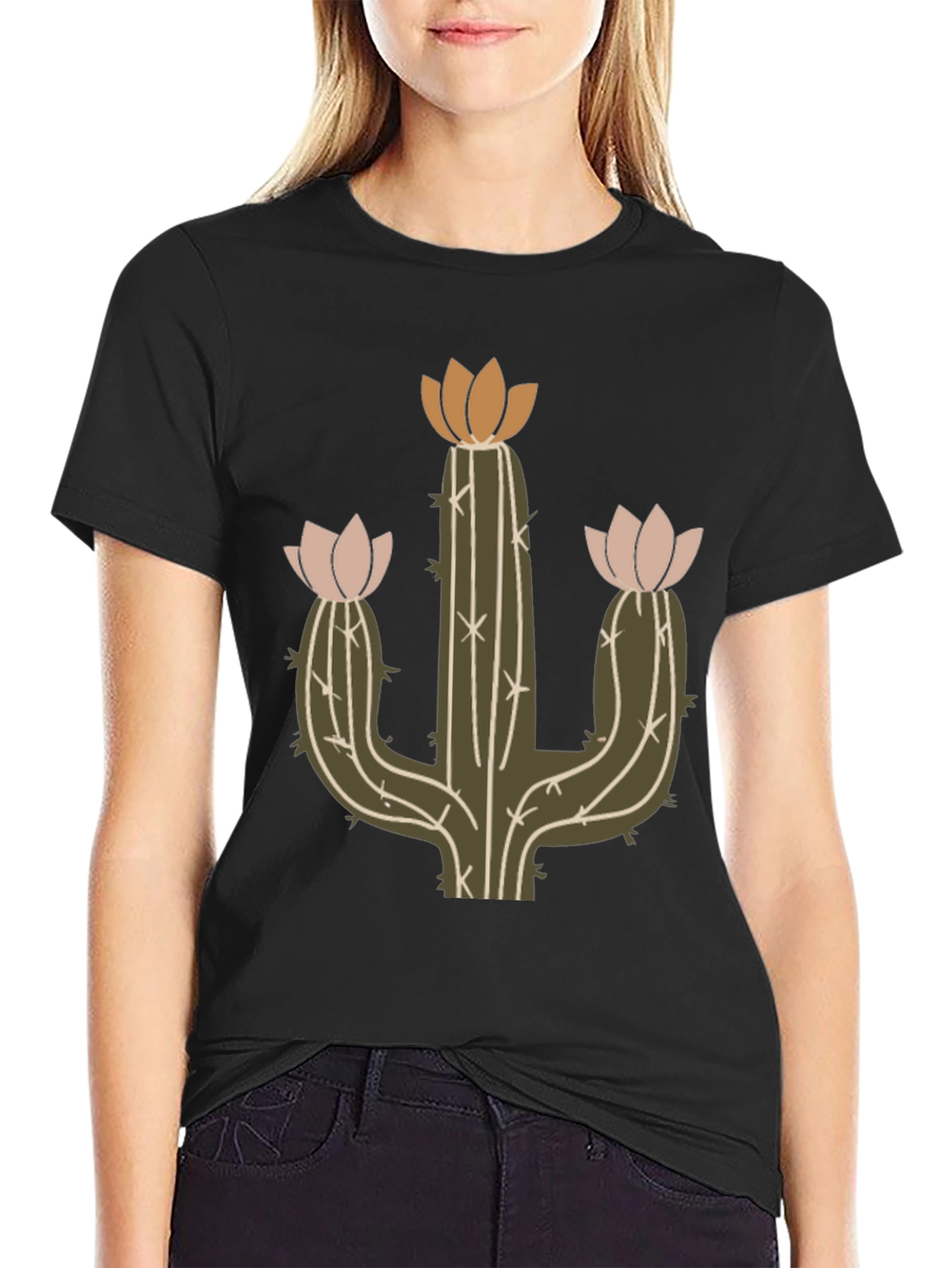 Cactus Graphic Tee - Desert Style