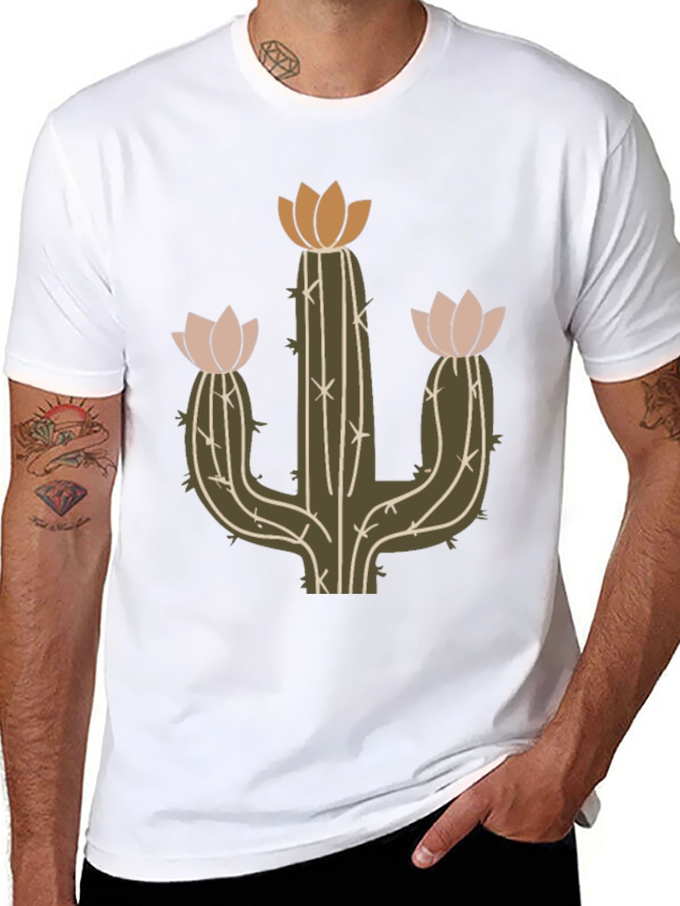 Cactus Graphic Tee - Desert Style