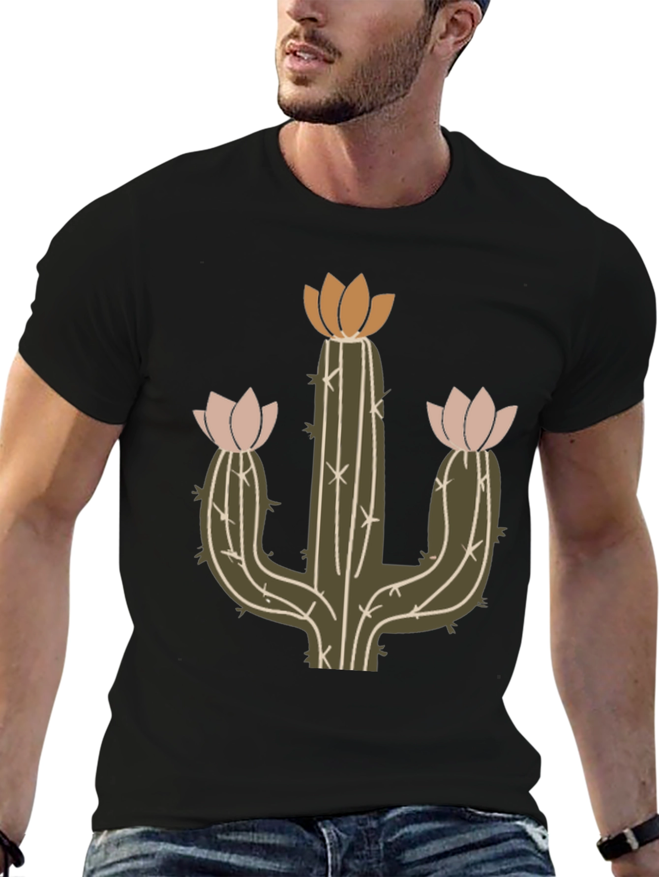 Cactus Graphic Tee - Desert Style