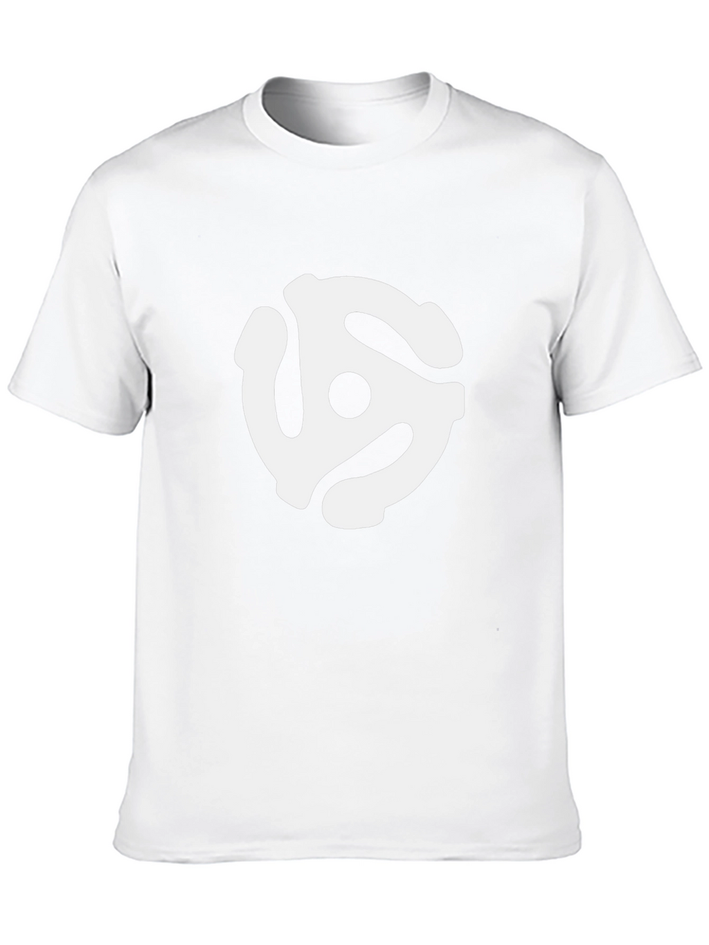 Retro Music Lover T-Shirt - 45 RPM Adapter Design