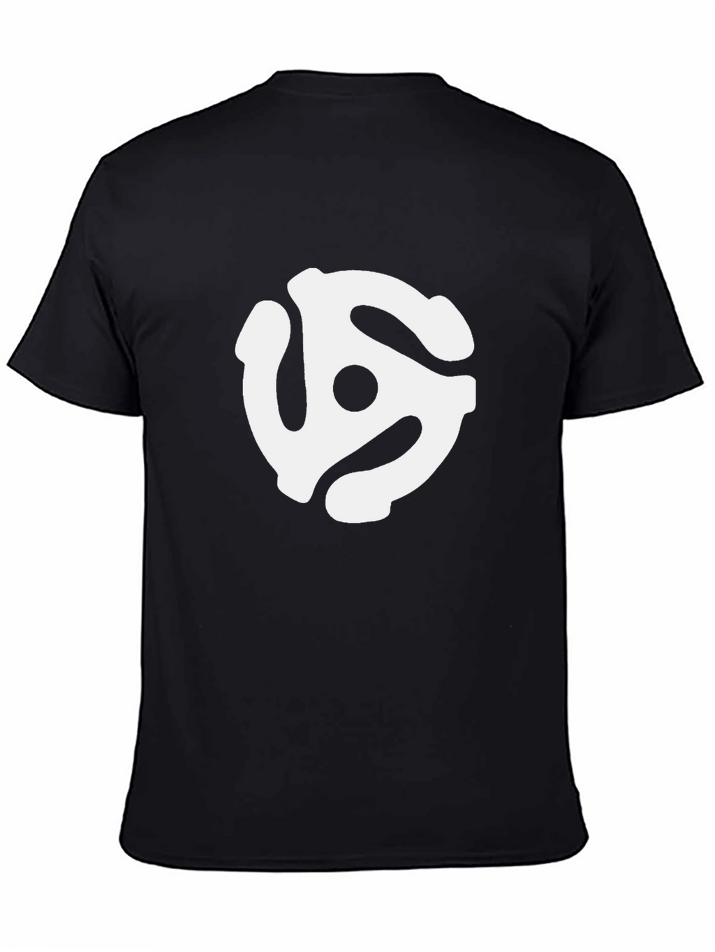 Retro Music Lover T-Shirt - 45 RPM Adapter Design