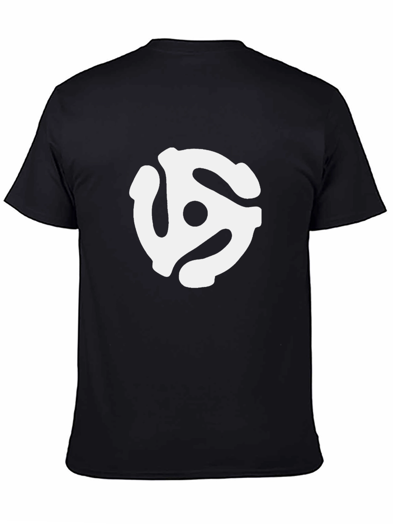 Retro Music Lover T-Shirt - 45 RPM Adapter Design