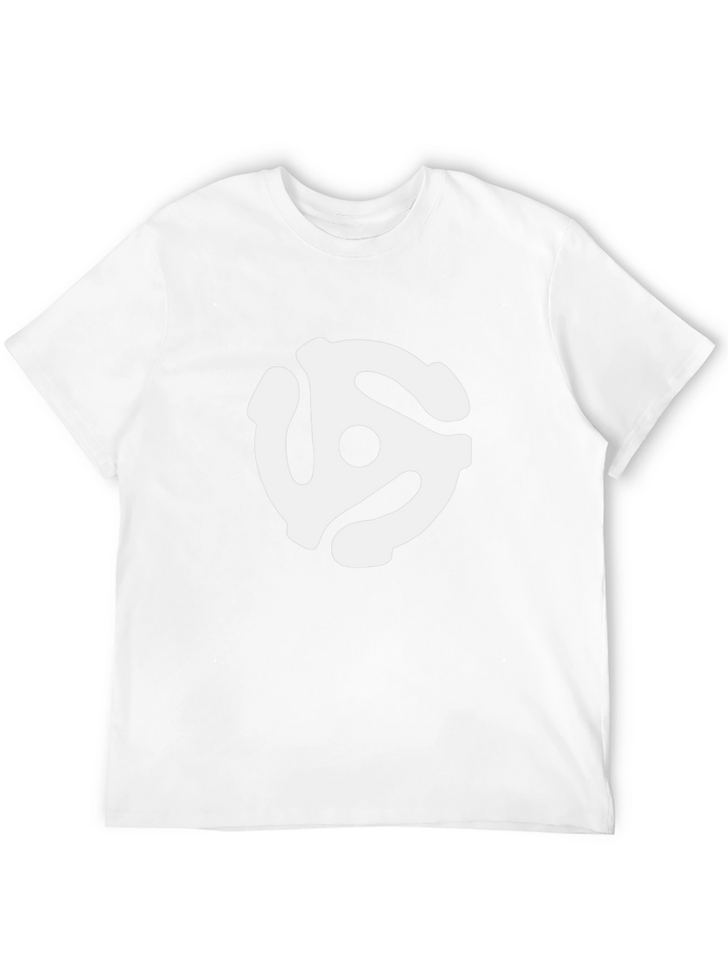 Retro Music Lover T-Shirt - 45 RPM Adapter Design