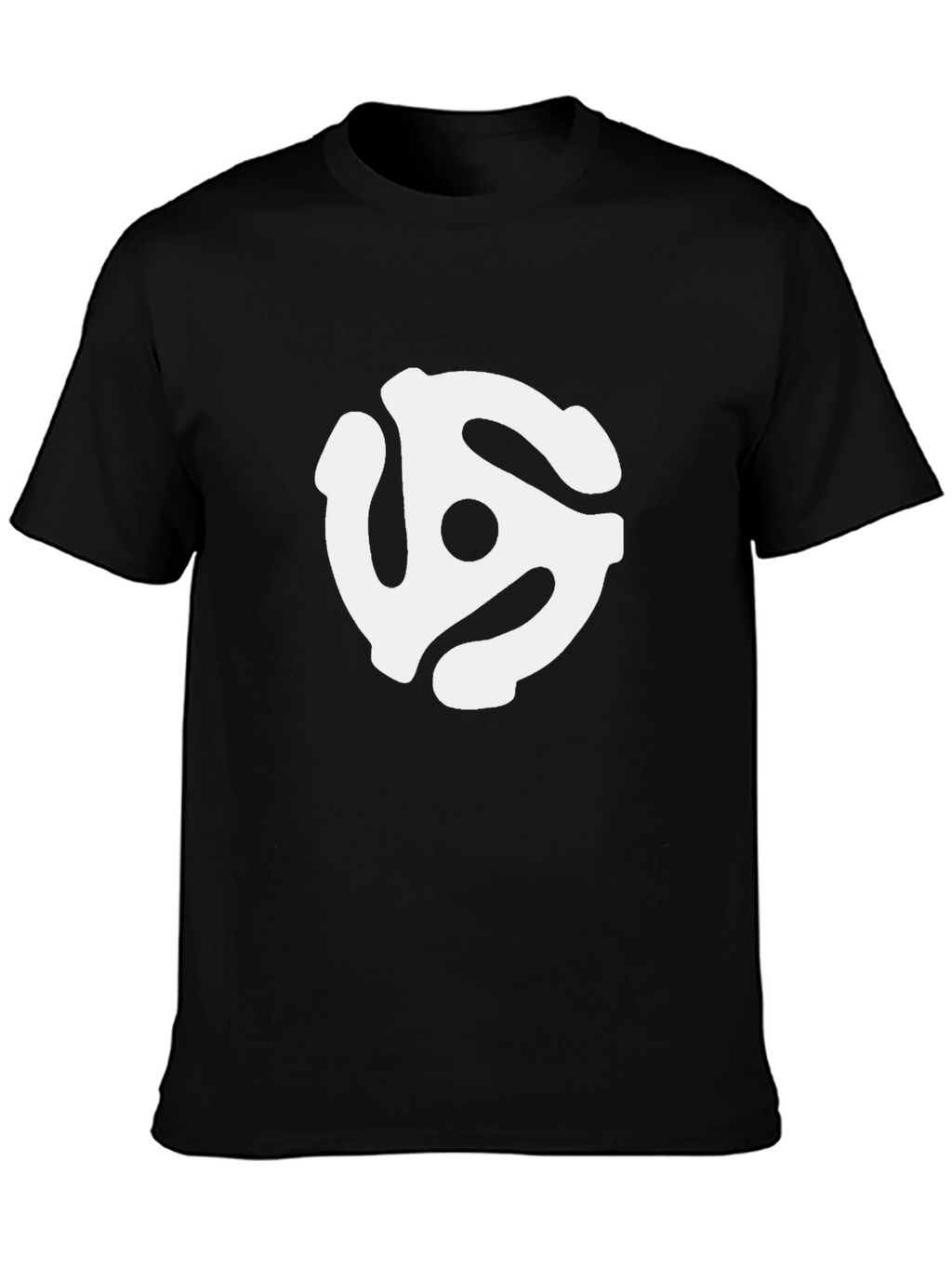 Retro Music Lover T-Shirt - 45 RPM Adapter Design