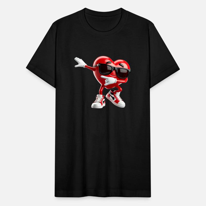dabbing heart valentine post dance