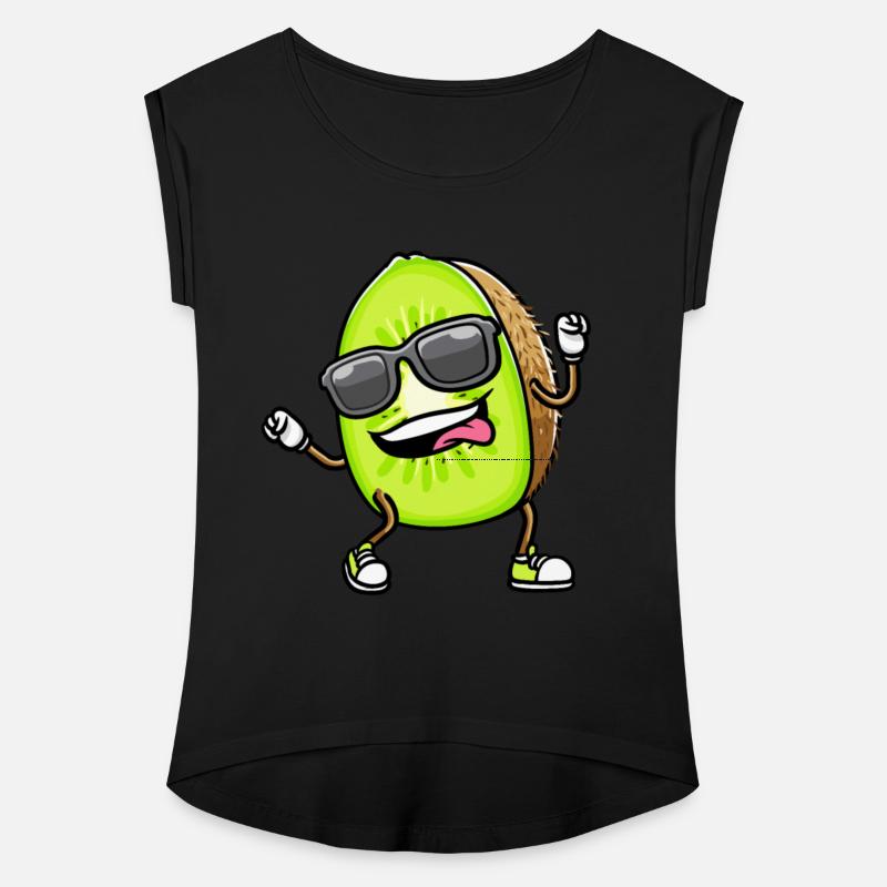 Dancing Kiwi Fruit With Sunglasses