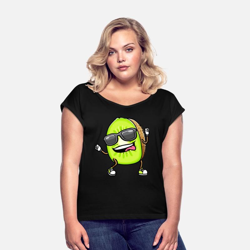 Dancing Kiwi Fruit With Sunglasses