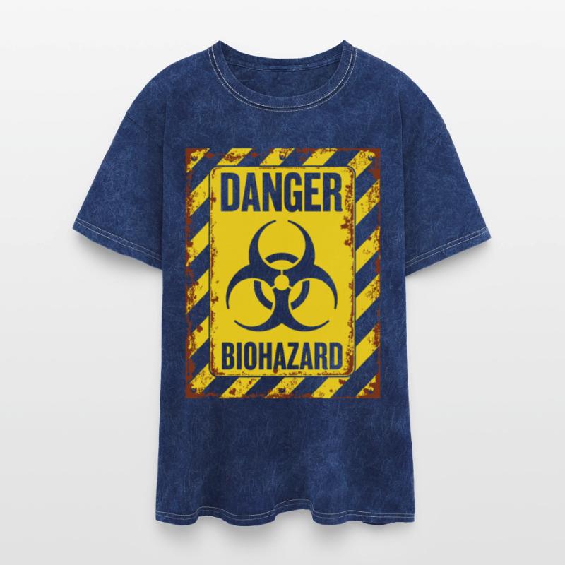 Danger Biohazard Grunge Bio Hazard Horror