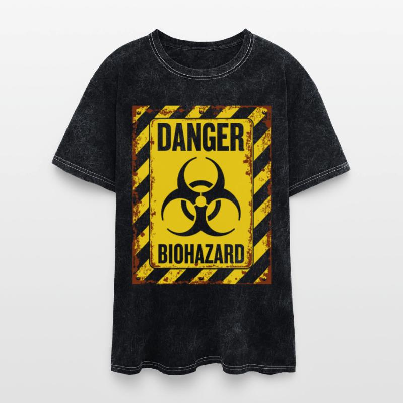 Danger Biohazard Grunge Bio Hazard Horror
