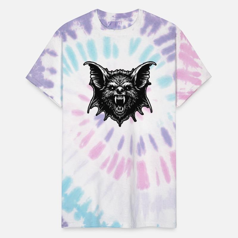 Dark Art Bat Beast with Wings Animal Horror Grunge