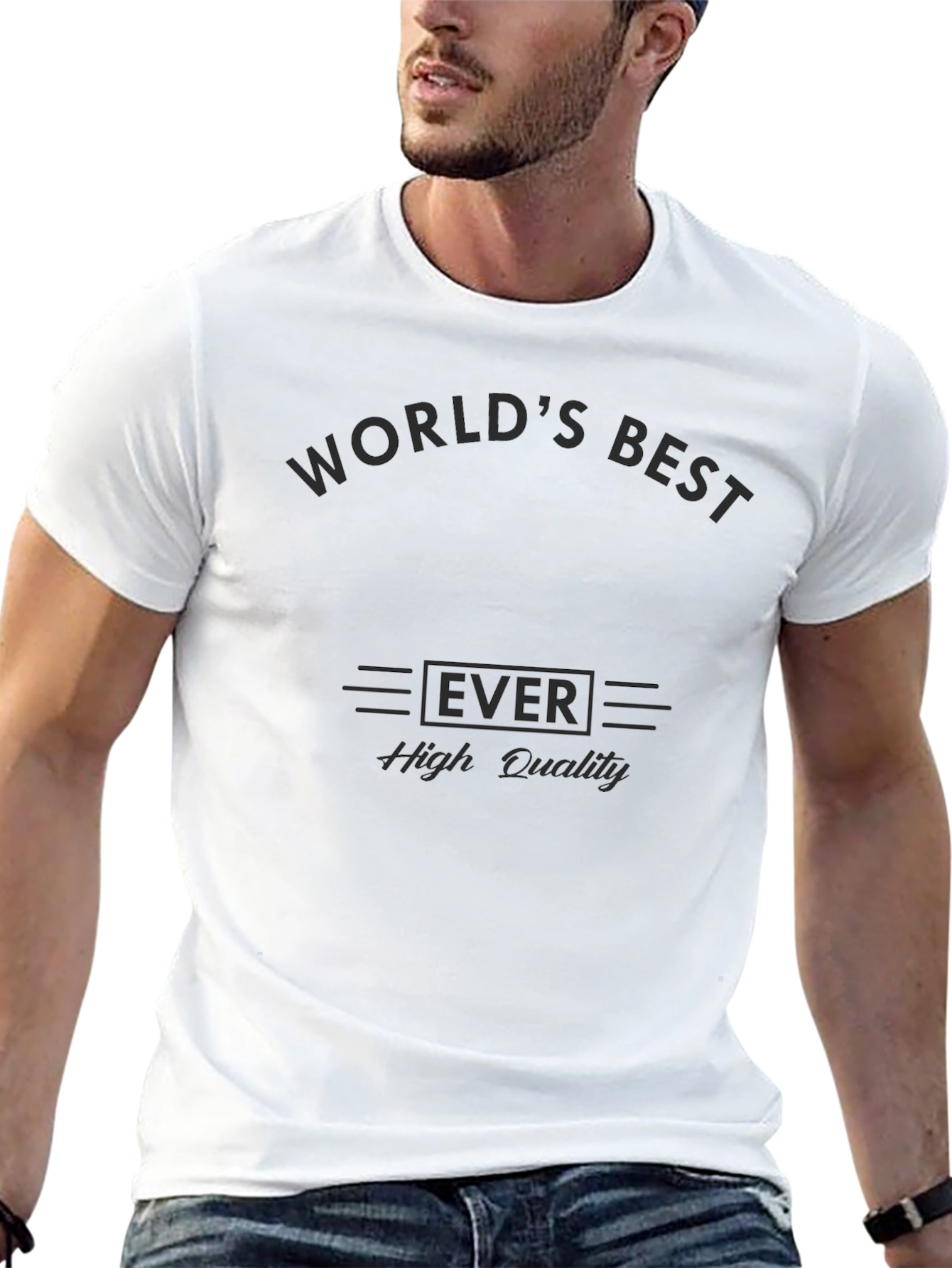 Worlds Best Ever Black T-Shirt