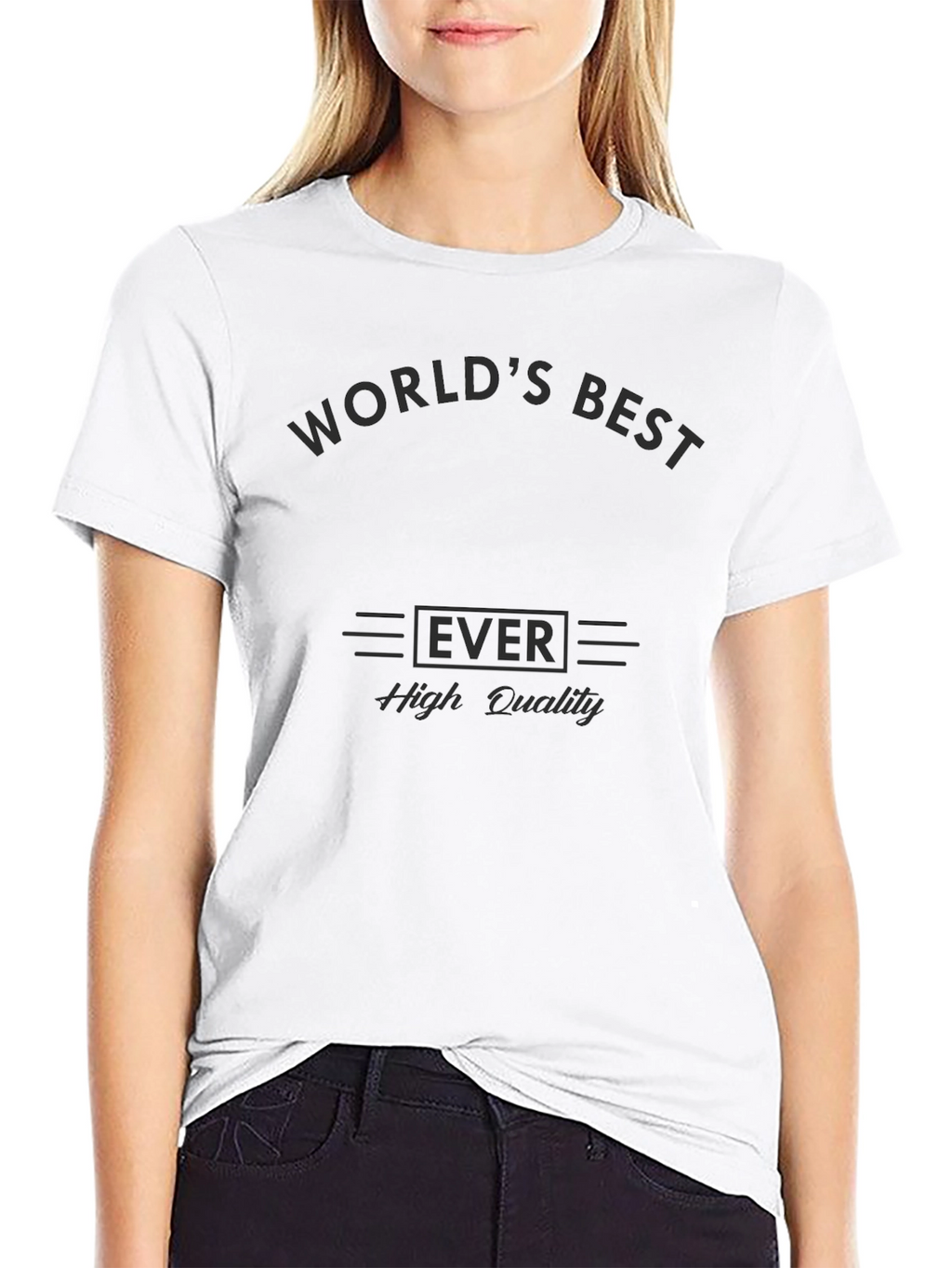 Worlds Best Ever Black T-Shirt