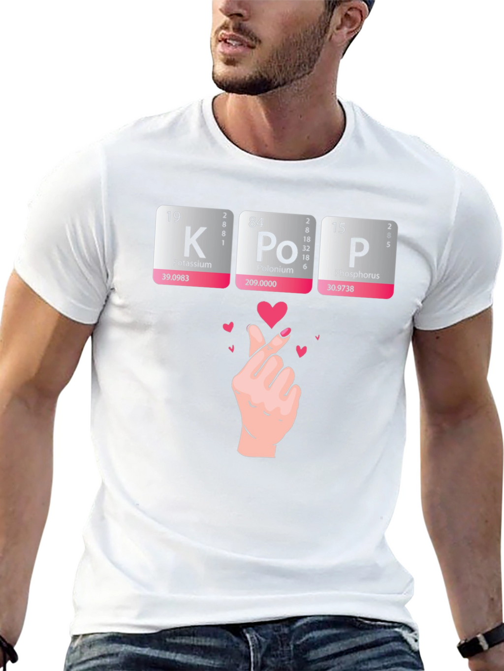 KPOP Periodic Table T-Shirt